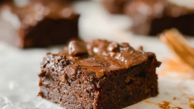 Decadent Fudgy Flourless Sweet Potato Brownies