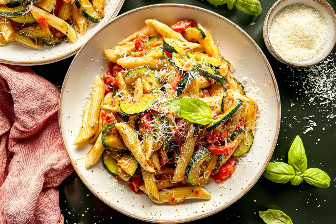 Tomato Zucchini Pasta: A Delicious Summer Delight 4 Tomato Zucchini Pasta
