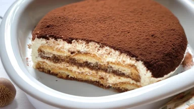 Delicious Traditional Italian Tiramisu in a Glass