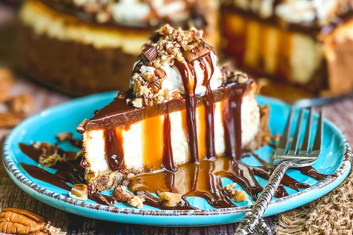 Turtle Cheesecake 