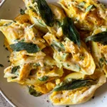 Vegan Pumpkin Ricotta Stuffed Shells Fresh Out of the Oven