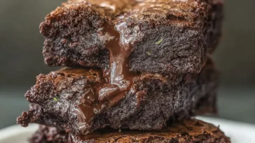 Decadent Zucchini Brownies Freshly Baked