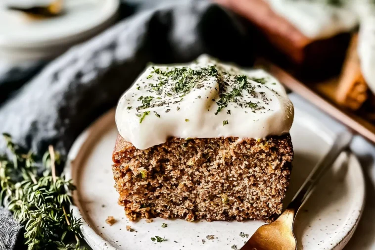 Zucchini Cake: A Deliciously Moist Treat You’ll Love! 3 Homemade Zucchini Cake Slices Plated Beautifully