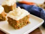 Delicious Zucchini Carrot Bars with Lemon Cream Cheese Frosting