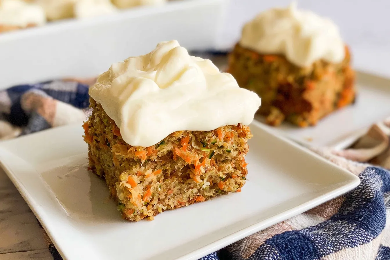 Zucchini Carrot Bars with Lemon Cream Cheese Frosting Delight 4 Zucchini Carrot Bars with Lemon Cream Cheese Frosting