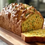 Zucchini Cheddar Cheese & Chive Buttermilk Quick Bread Delight 5 Zucchini Cheddar Cheese & Chive Buttermilk Quick Bread Slices