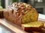 Zucchini Cheddar Cheese & Chive Buttermilk Quick Bread Slices