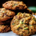 Zucchini Cookies Fresh Out of the Oven