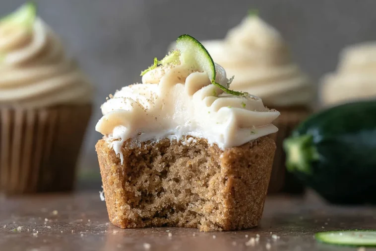 Irresistible Zucchini Cupcakes with Cream Cheese Frosting