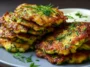 Delicious High Protein Zucchini Fritters in Air Fryer