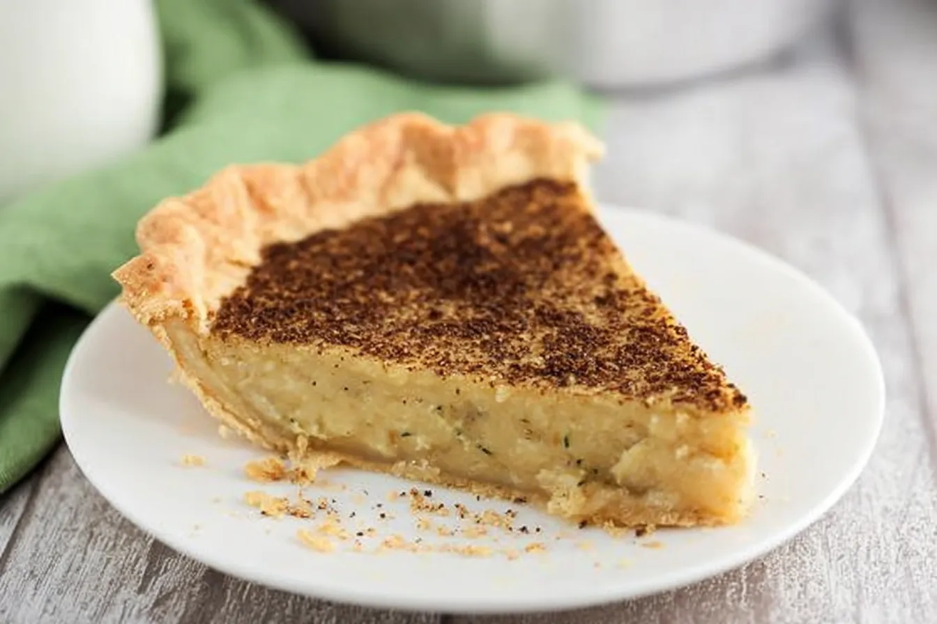 Zucchini Pie Freshly Baked