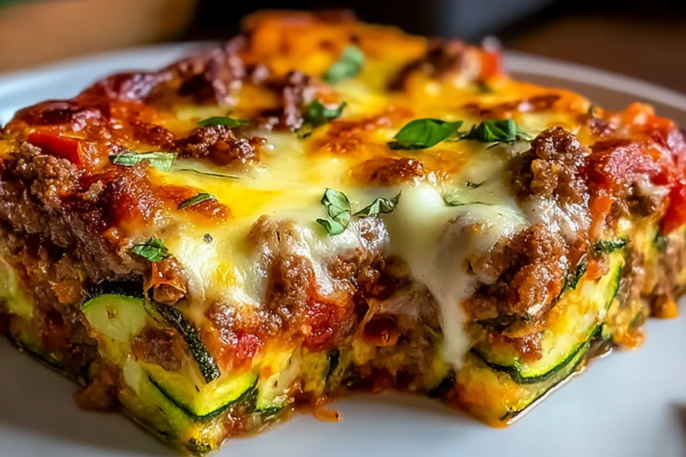 Delicious Zucchini Pizza Casserole Recipe