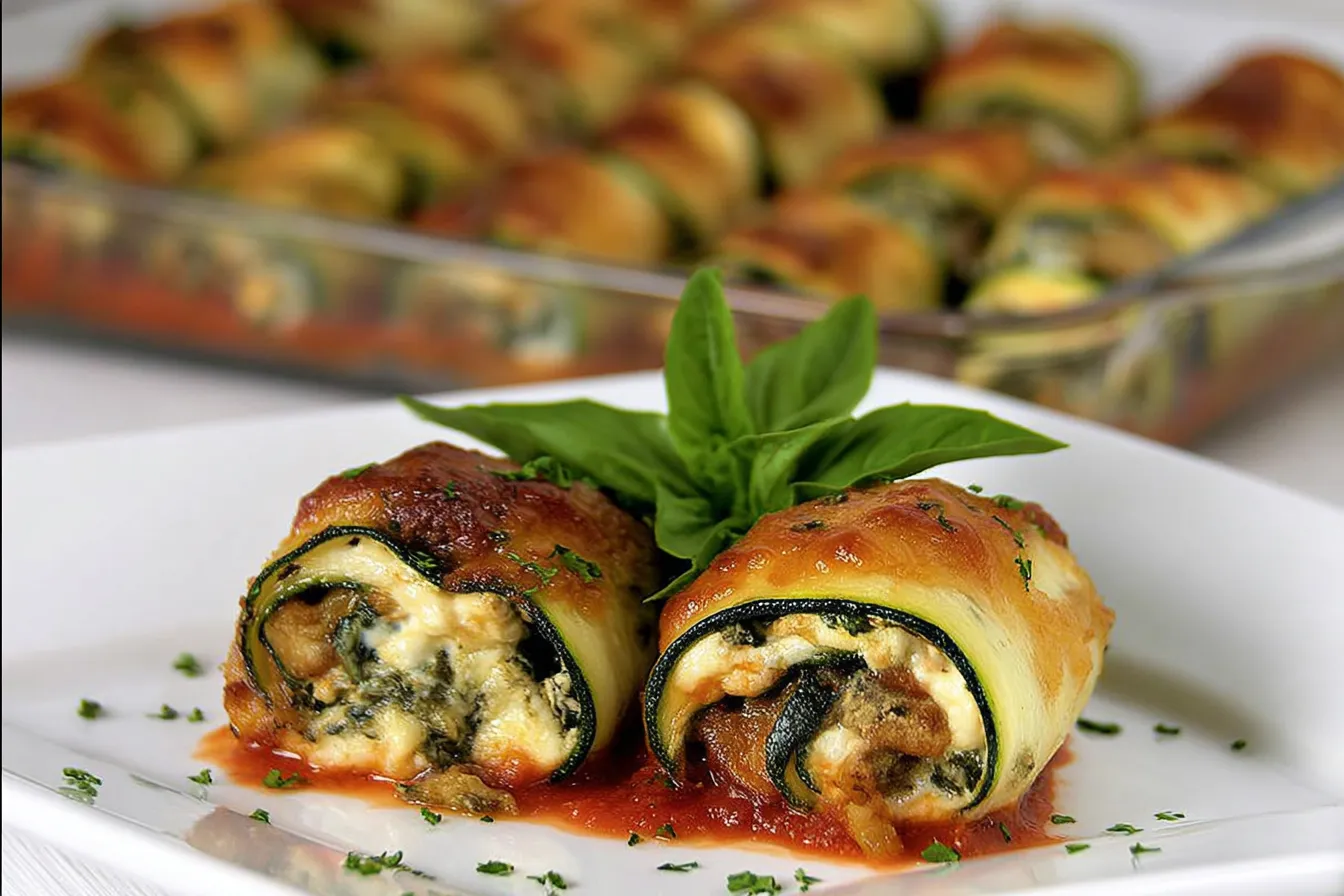 Zucchini Rollatini: A Delicious Vegetarian Delight 4 Zucchini Rollatini