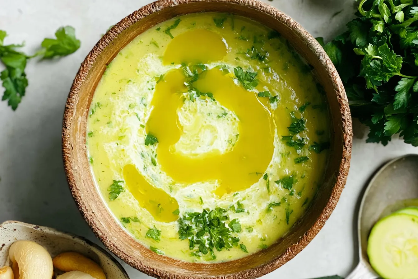 Zucchini Soup Recipe: A Delicious and Healthy Delight 3 Delicious Zucchini Soup in a Bowl