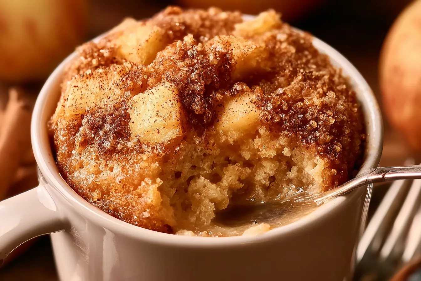 2-Minute Apple Mug Cake: A Quick & Delicious Treat! 4 2-Minute Apple Mug Cake