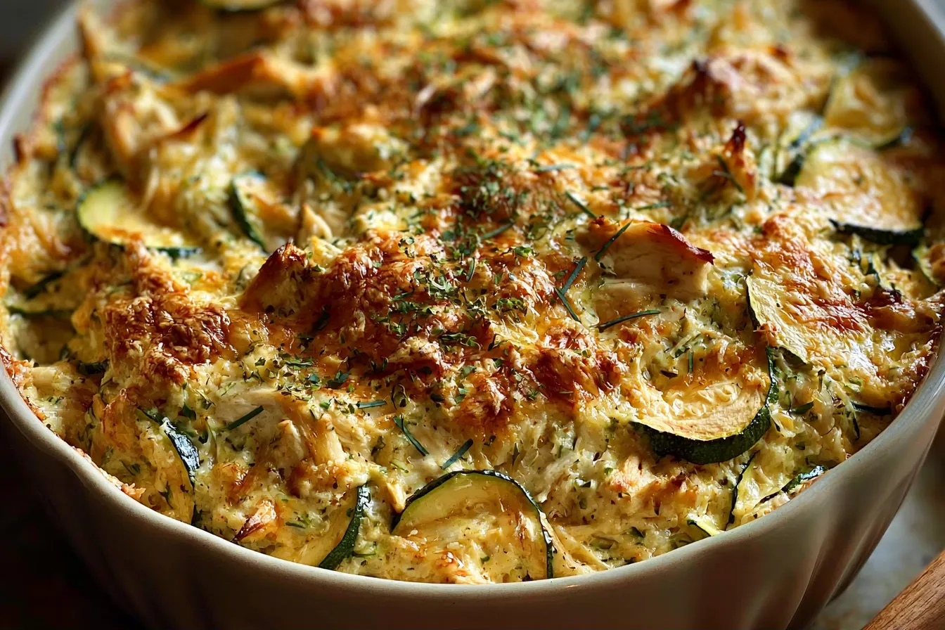 25-Minute Rotisserie Chicken Zucchini Casserole That Wows! 4 25-Minute Rotisserie Chicken Zucchini Casserole That Wows