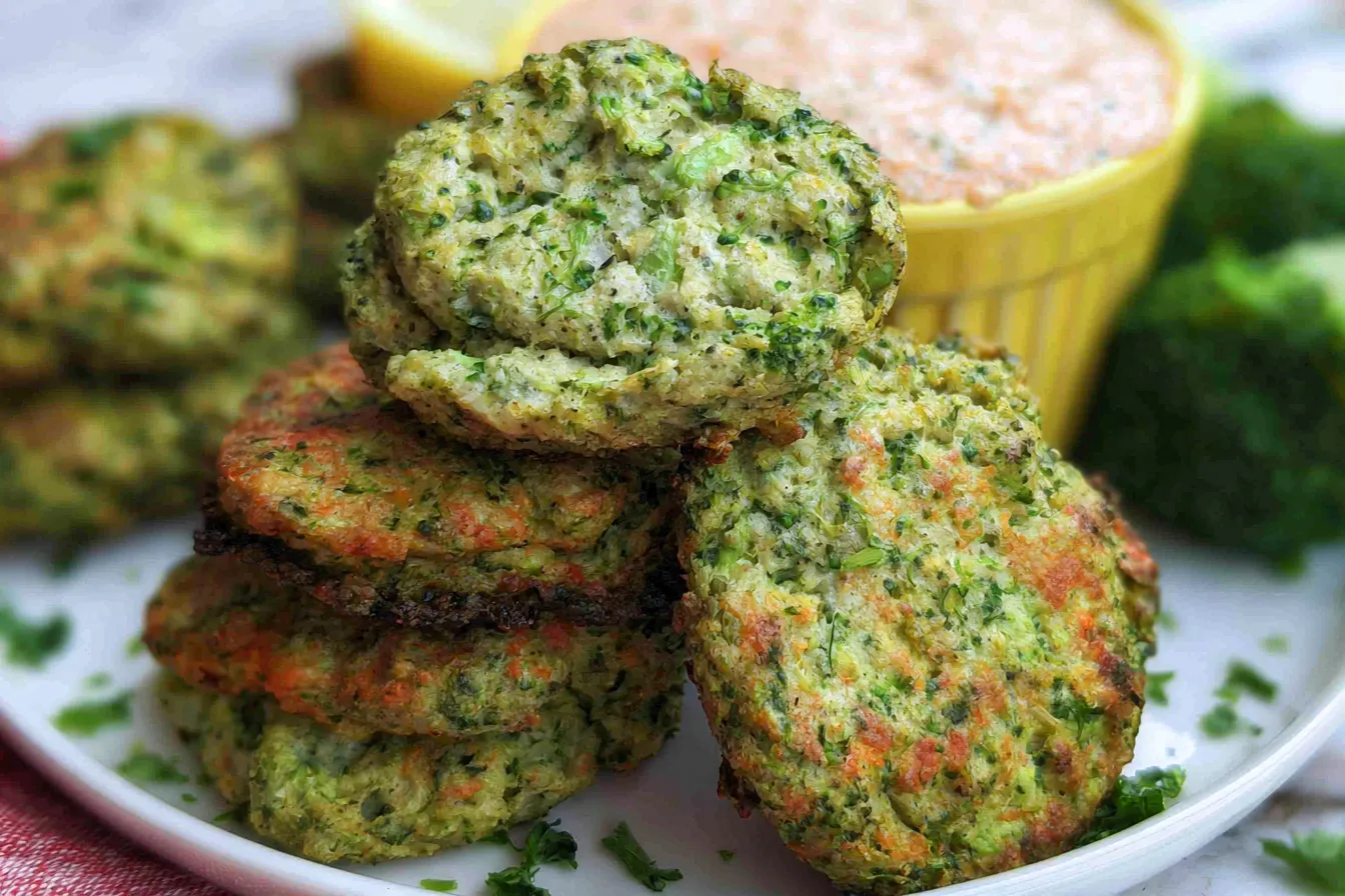 Air Fryer Broccoli Fritters: A Delicious Healthy Snack 3 Crispy Air Fryer Broccoli Fritters