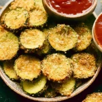 Air Fryer Crispy Parmesan Zucchini Chips Ready to Enjoy