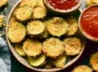 Air Fryer Crispy Parmesan Zucchini Chips Ready to Enjoy