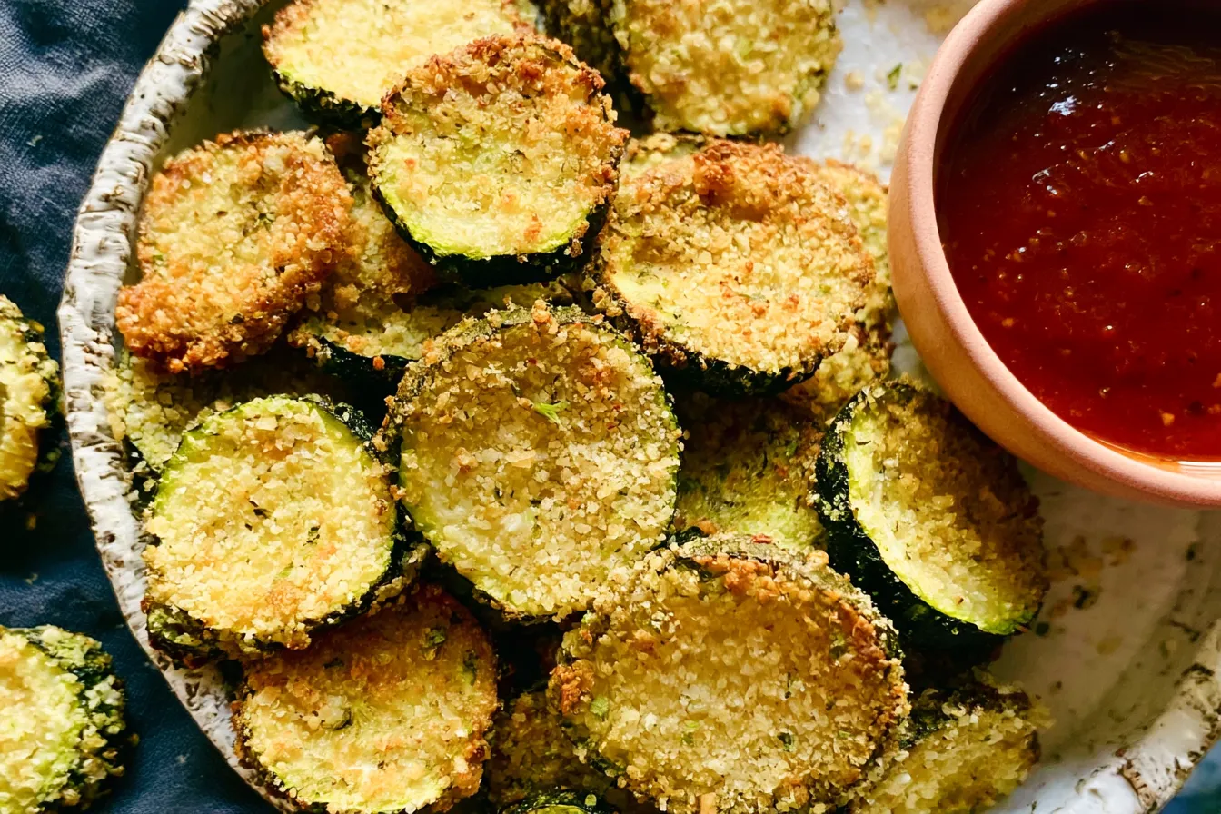 Air Fryer Crispy Parmesan Zucchini Chips: A Guilt-Free Snack 4 Air Fryer Crispy Parmesan Zucchini Chips