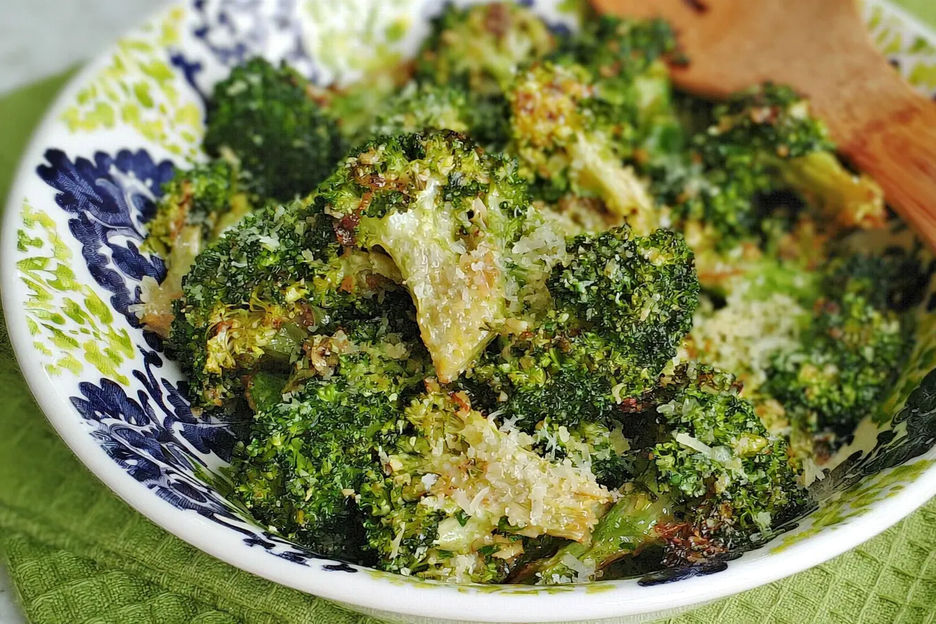 Air Fryer Garlic Parmesan Broccoli: A Deliciously Easy Side 4 Air Fryer Garlic Parmesan Broccoli