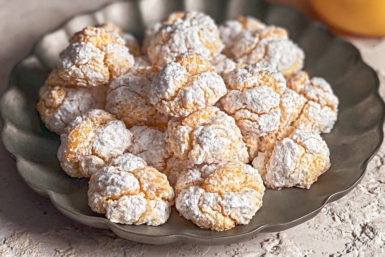 Delicious Amaretti Cookies (Italian Recipe)