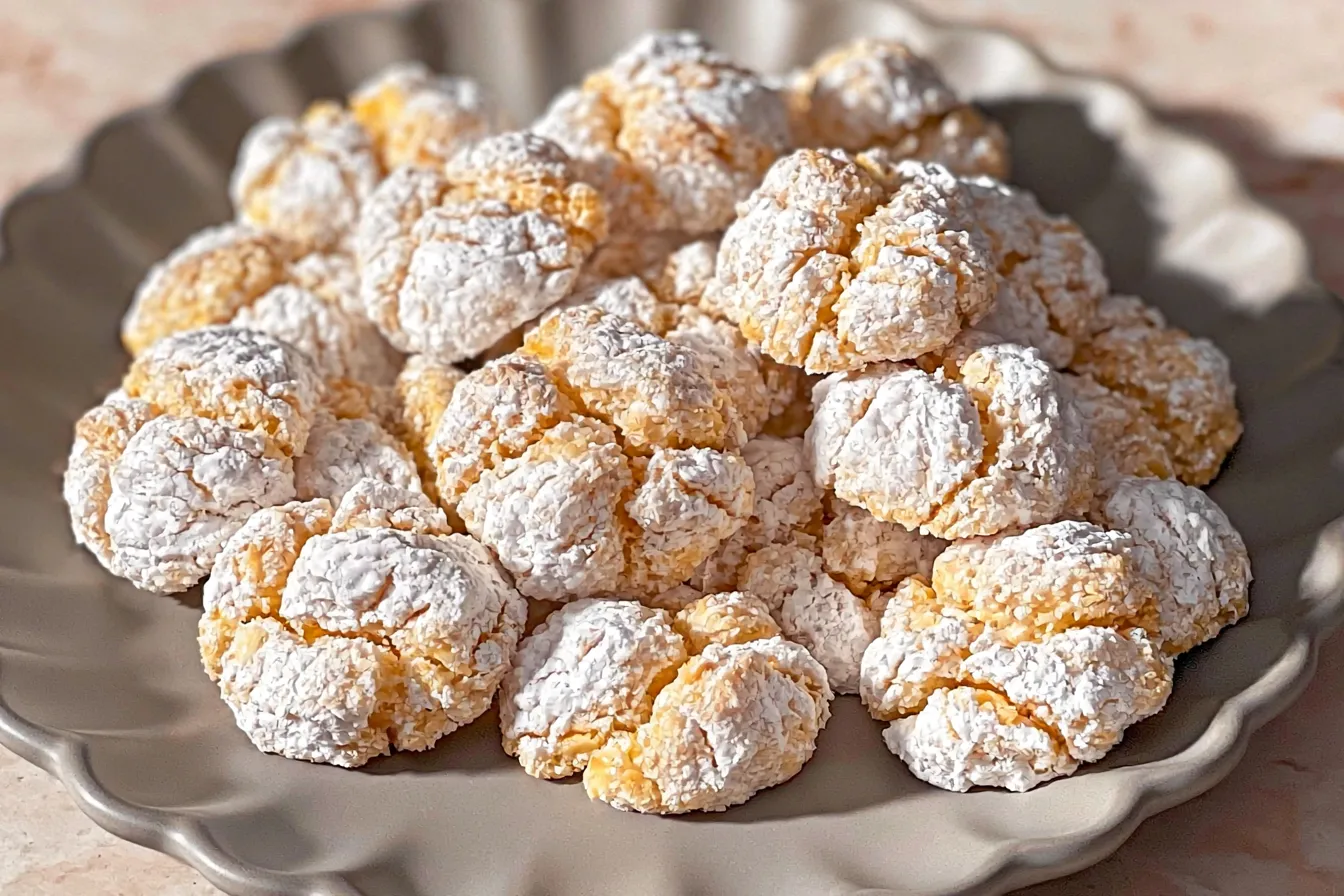 Amaretti Cookies (Italian Recipe)