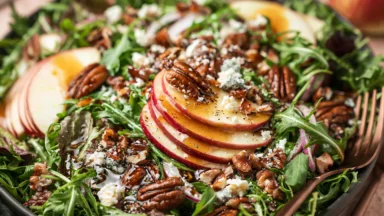 Vibrant Apple Arugula Salad