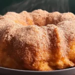 Apple Cider Donut Cake with Cinnamon Sugar Coating