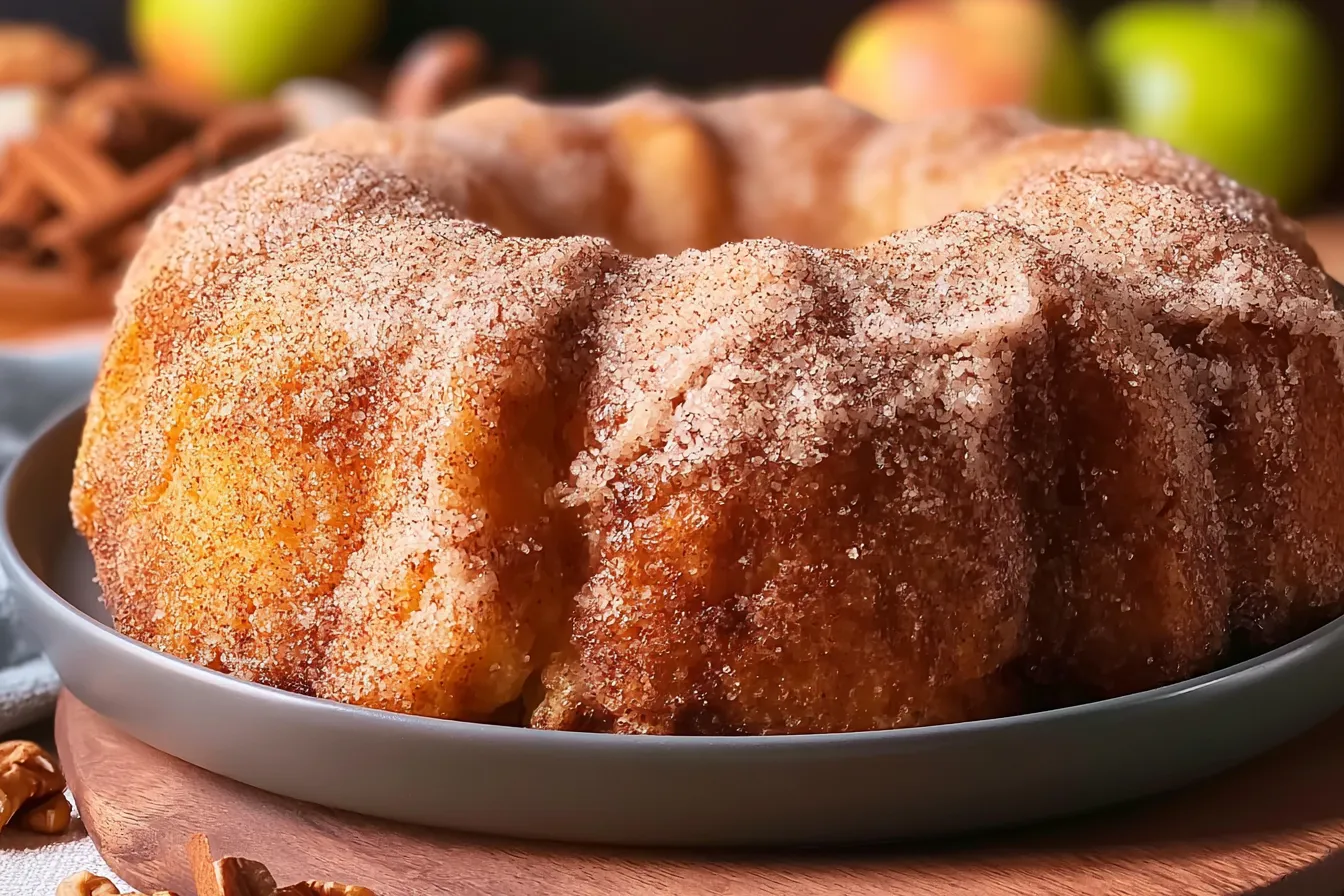 Apple Cider Donut Cake with Cinnamon Sugar Coating Delight 4 Apple Cider Donut Cake with Cinnamon Sugar Coating