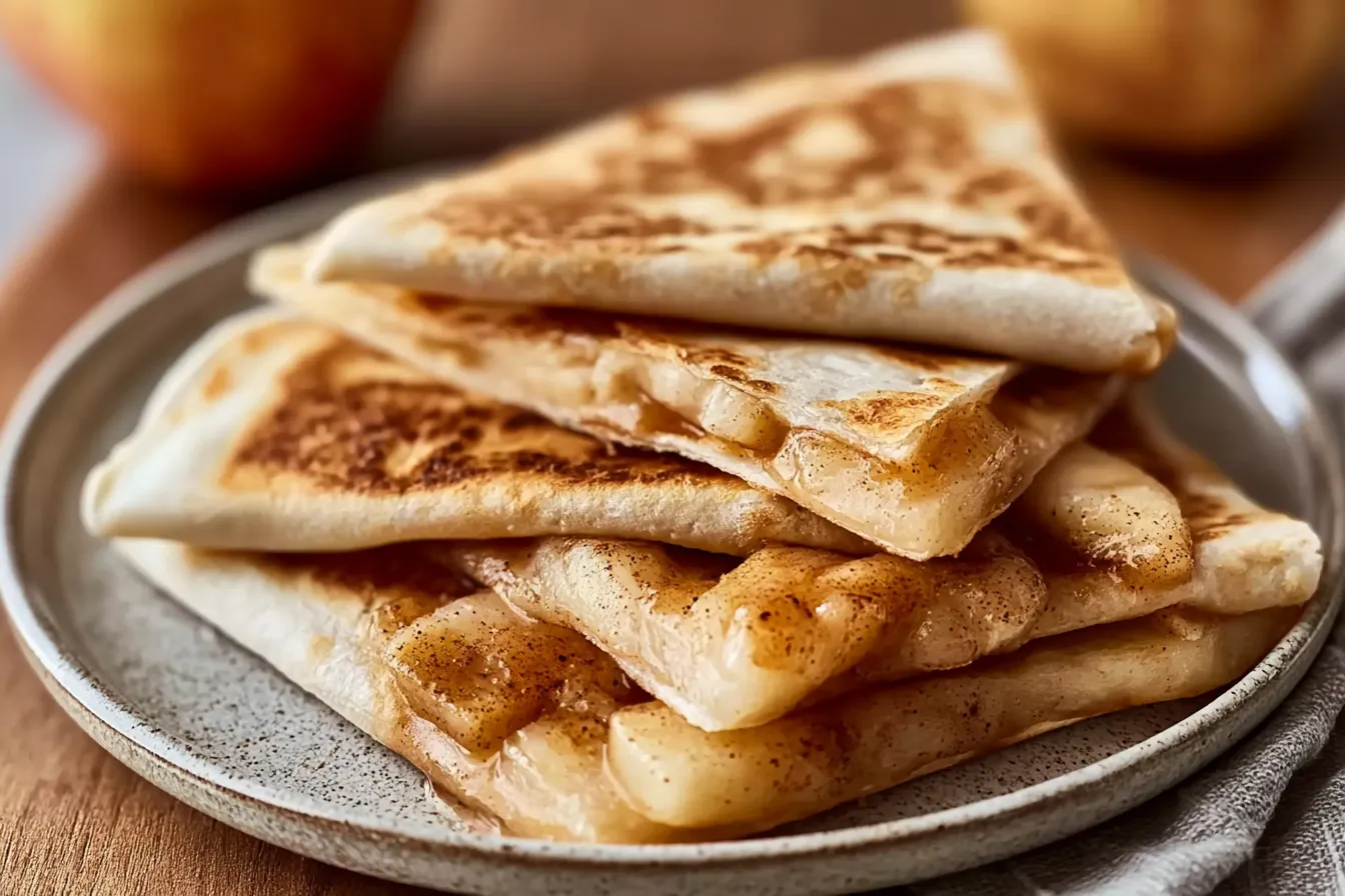 Apple Cinnamon Breakfast Quesadillas – Tasty & Quick Morning Treat 4 Apple Cinnamon Breakfast Quesadillas – Easy, Healthy & Quick Morning Recipe