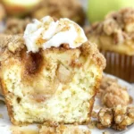 Apple Crisp Cheesecake Muffins: A Perfect Fall Treat! 5 Apple Crisp Cheesecake Muffins Freshly Baked
