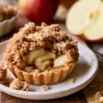 Delicious Apple Crumble Tartlets Freshly Baked