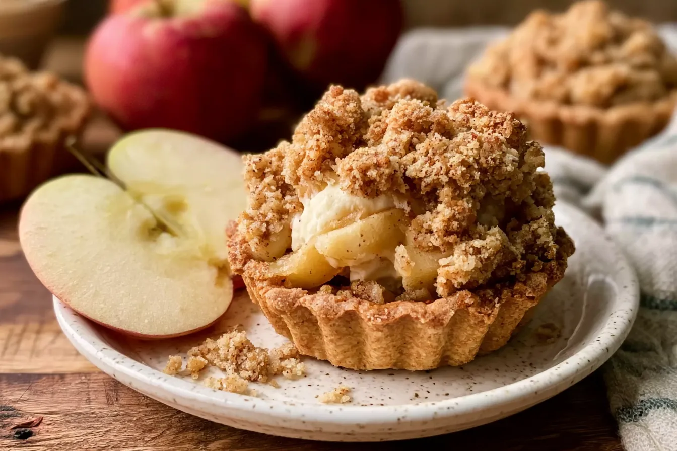 Apple Crumble Tartlets 