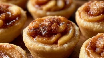 Delicious Apple Pie Bites Freshly Baked