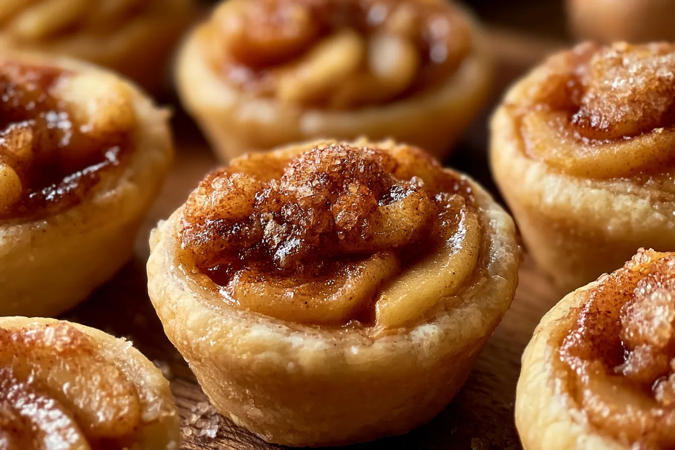 Delicious Apple Pie Bites Freshly Baked