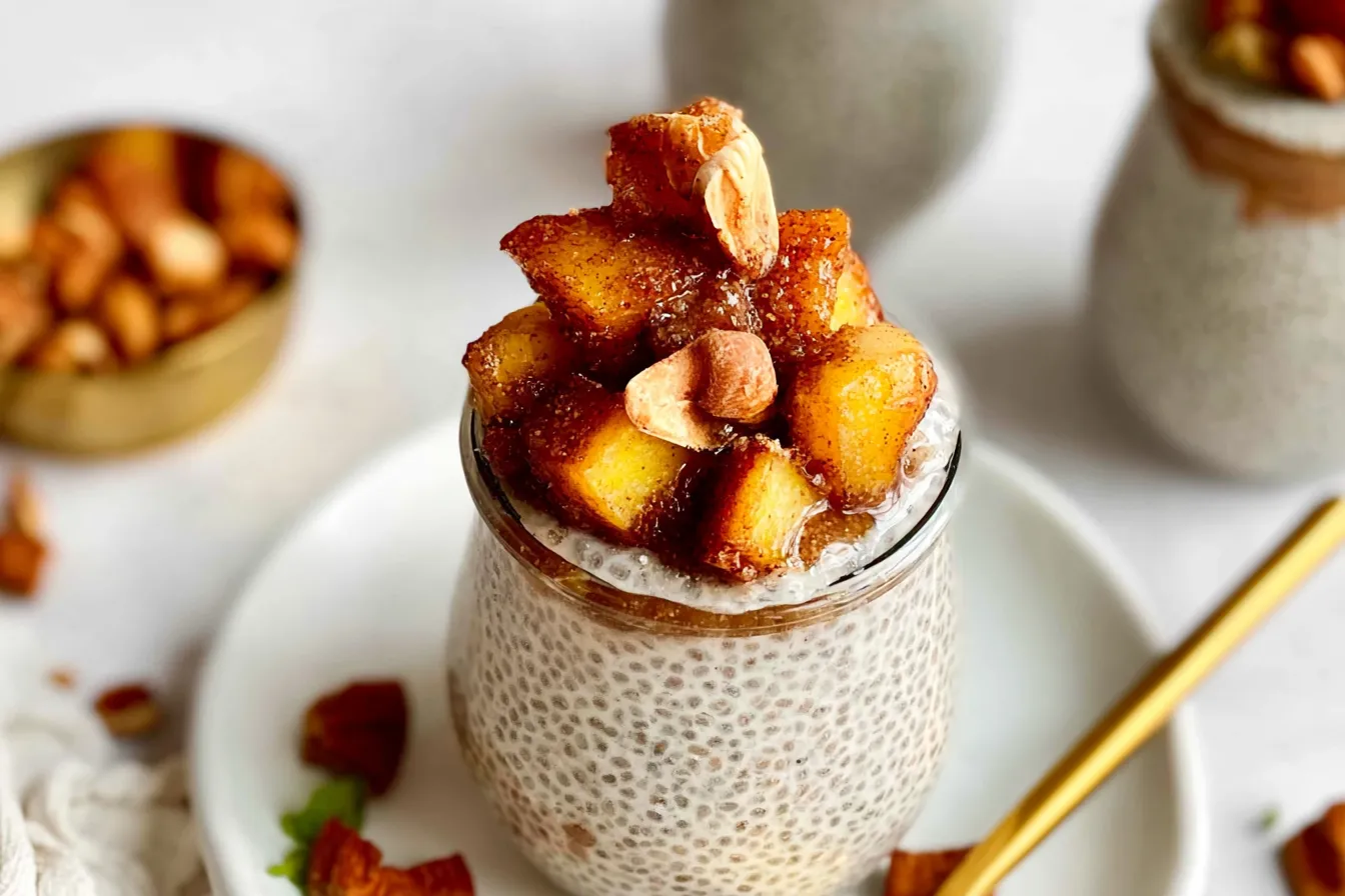 Apple Pie Chia Pudding 