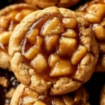 Scrumptious Apple Pie Cookies on a Plate