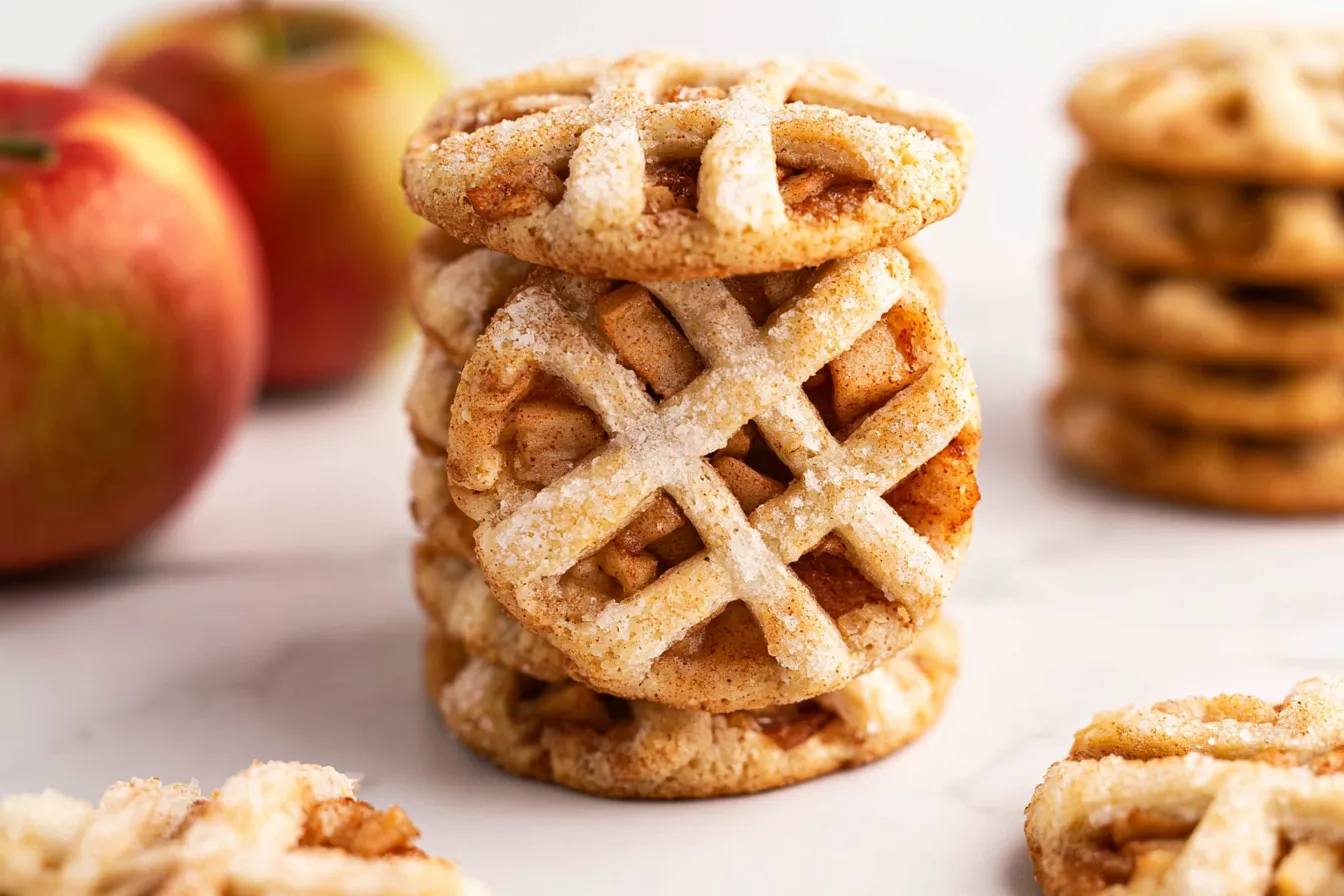 Apple Pie Cookies Freshly Baked