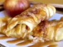 Apple Pie Enchiladas Ready to Serve