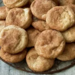 Apple Pie Snickerdoodles: A Delicious Fall Treat 14 Apple Pie Snickerdoodles Cookies on a Plate