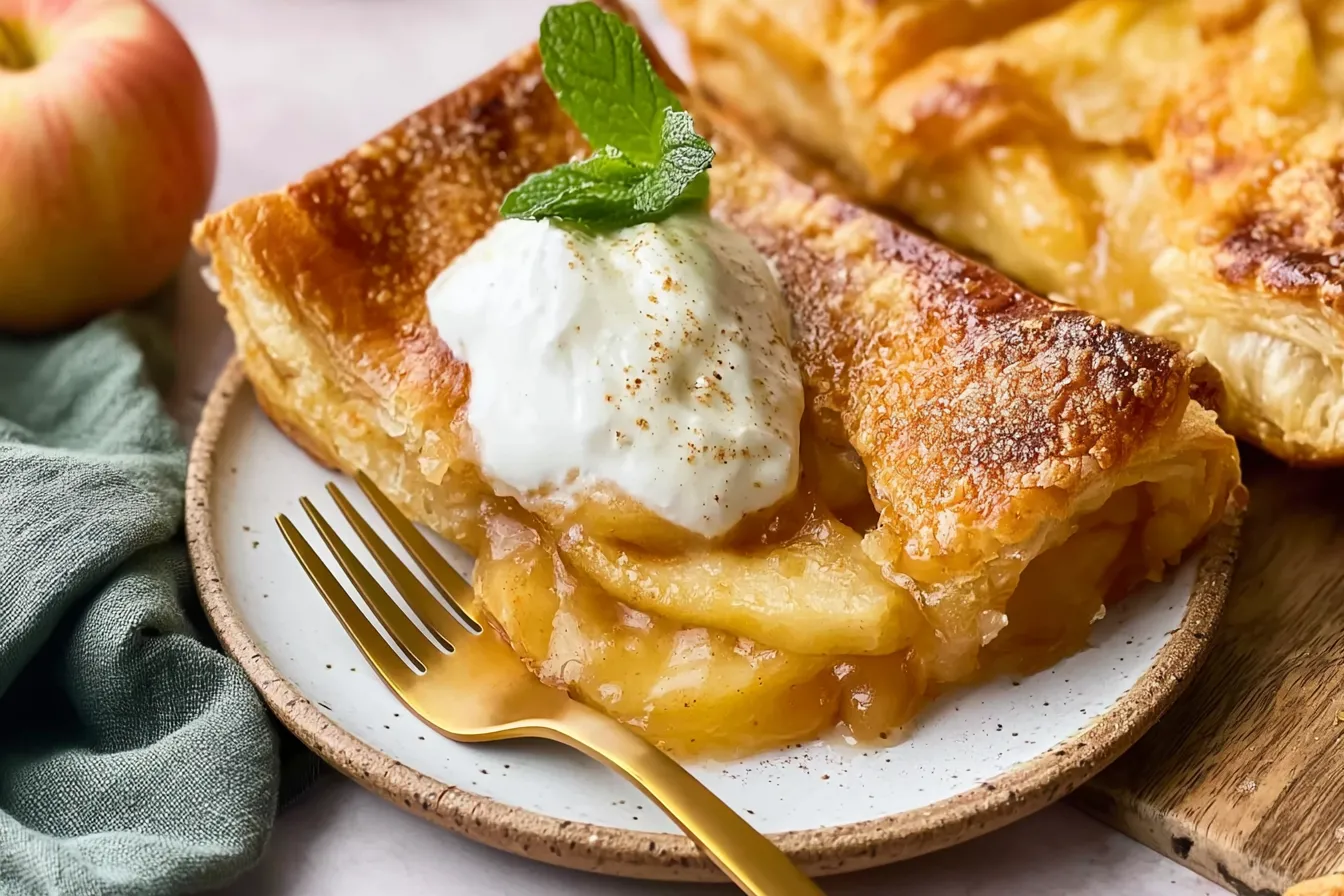 Apple Pie with Puff Pastry 