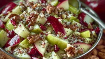 Vibrant Apple Salad Bowl