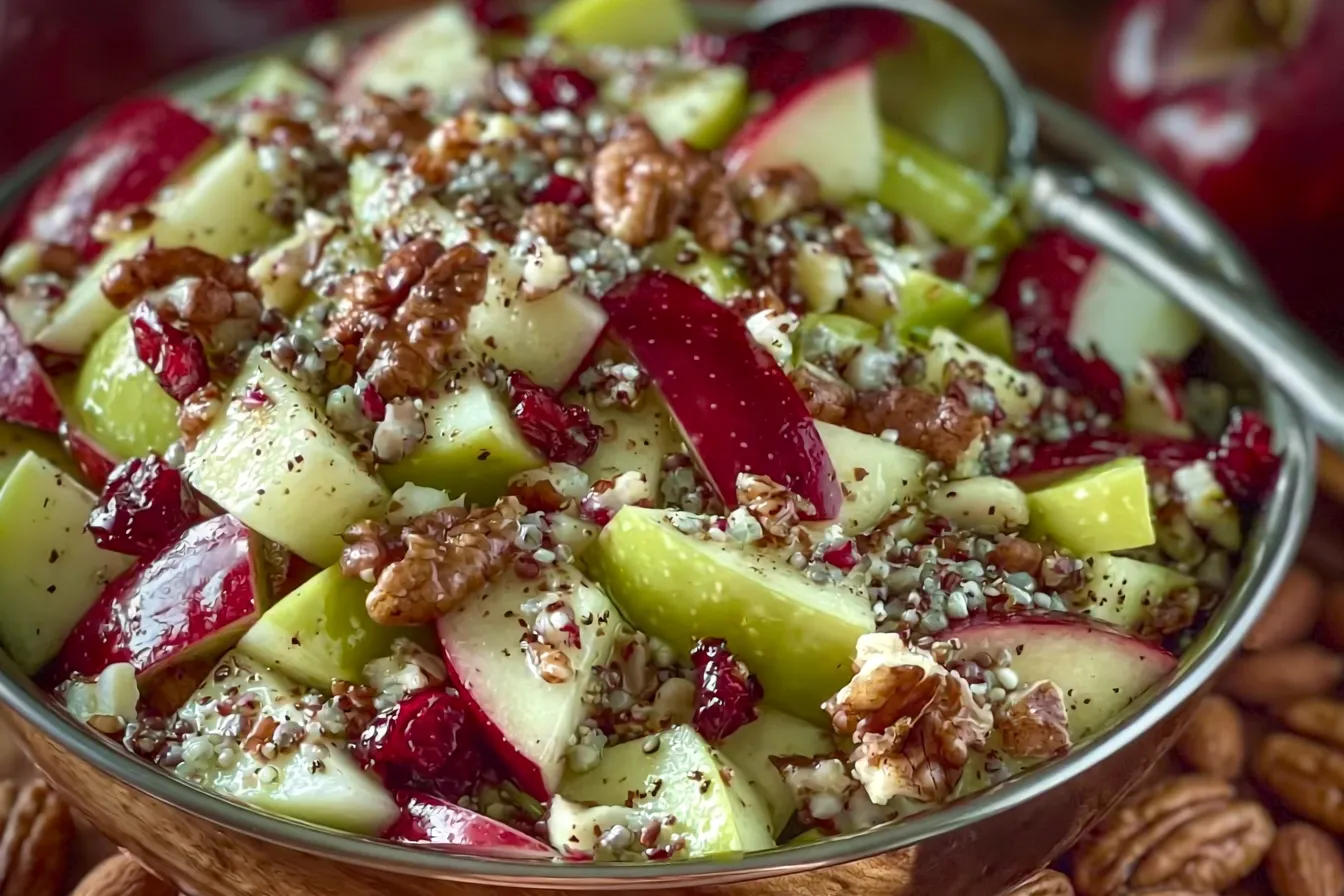 Vibrant Apple Salad Bowl