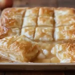 Homemade Apple Slab Pie Freshly Baked