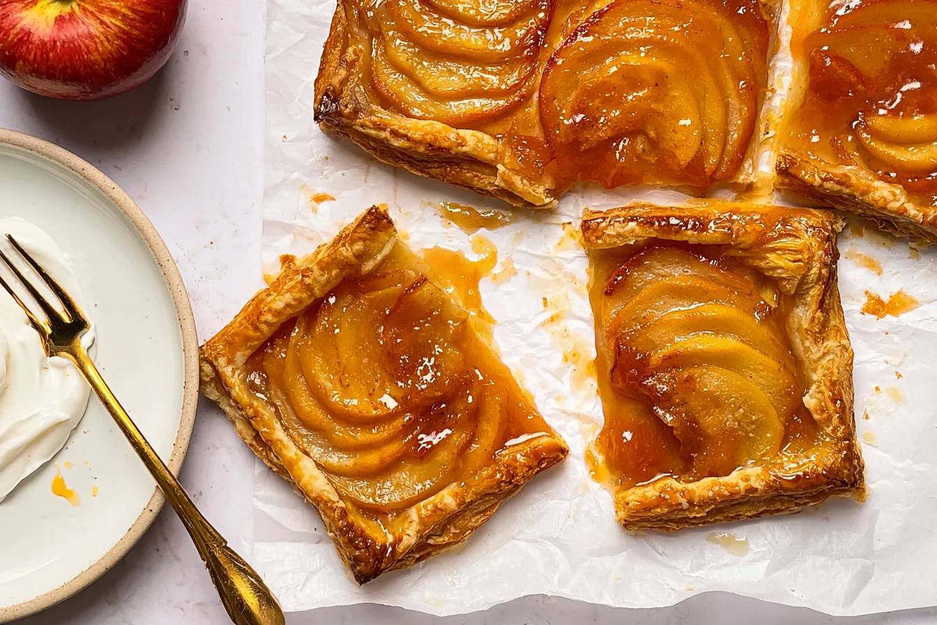 Apple Tart on Puff Pastry: A Delightful Dessert Recipe 4 Apple Tart on Puff Pastry