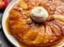Apple Upside Down Cake Freshly Baked