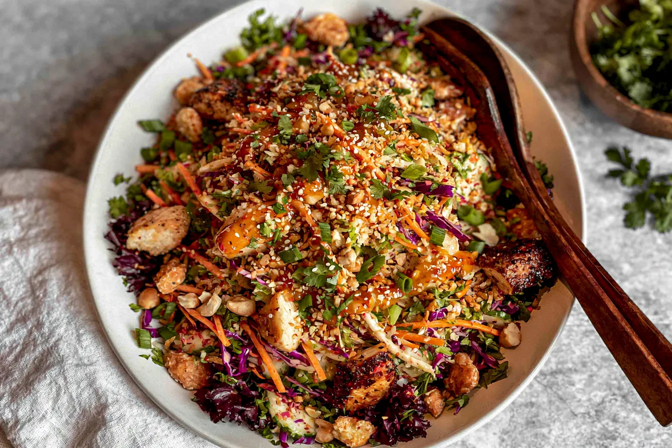 Asian Chicken Crunch Salad 