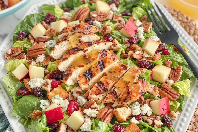 Autumn Chopped Chicken Salad: A Cozy Fall Favorite! 3 Delicious Autumn Chopped Chicken Salad Ready to Serve
