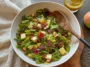Autumn Chopped Salad with Apple Cider Vinaigrette